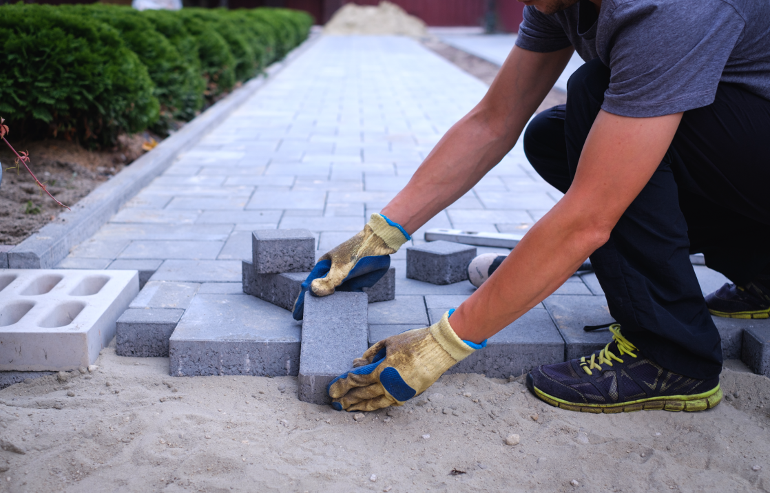 RSM Total Solutions professional paver installation project